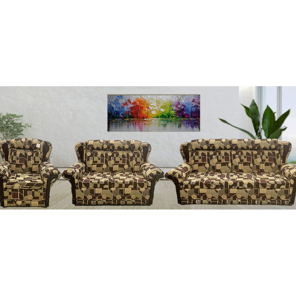 Dolly 3Pc High Back Living Room Set 